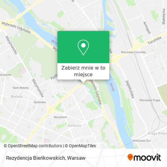 Mapa Rezydencja Bieńkowskich