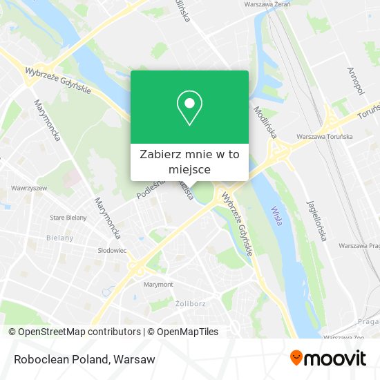 Mapa Roboclean Poland