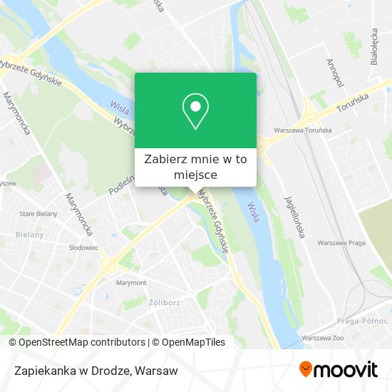 Mapa Zapiekanka w Drodze