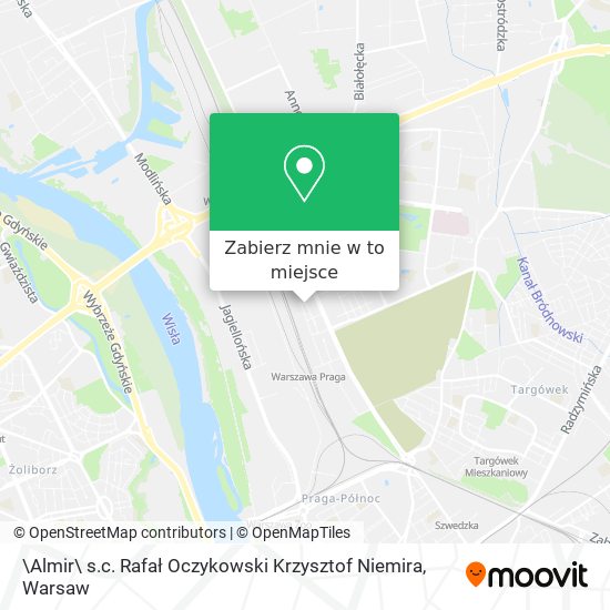 Mapa \Almir\ s.c. Rafał Oczykowski Krzysztof Niemira