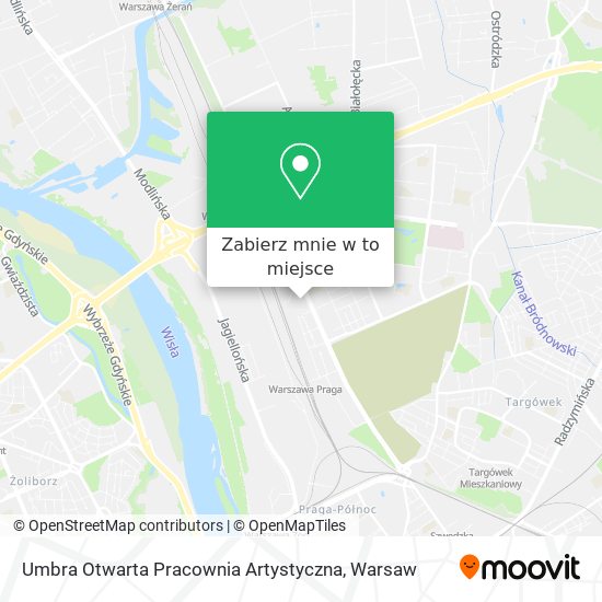 Mapa Umbra Otwarta Pracownia Artystyczna