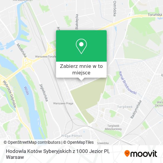 Mapa Hodowla Kotów Syberyjskich z 1000 Jezior Pl