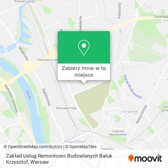 Mapa Zakład Usług Remontowo Budowlanych Bałuk Krzysztof