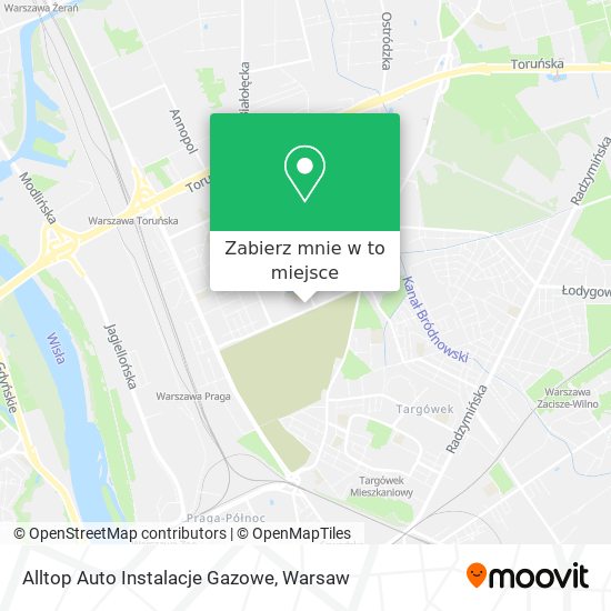 Mapa Alltop Auto Instalacje Gazowe