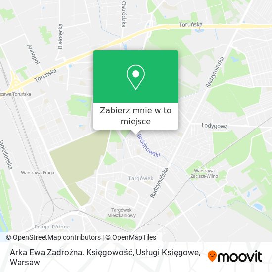 Mapa Arka Ewa Zadrożna. Księgowość, Usługi Księgowe