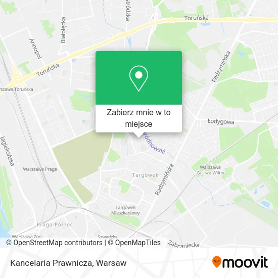 Mapa Kancelaria Prawnicza