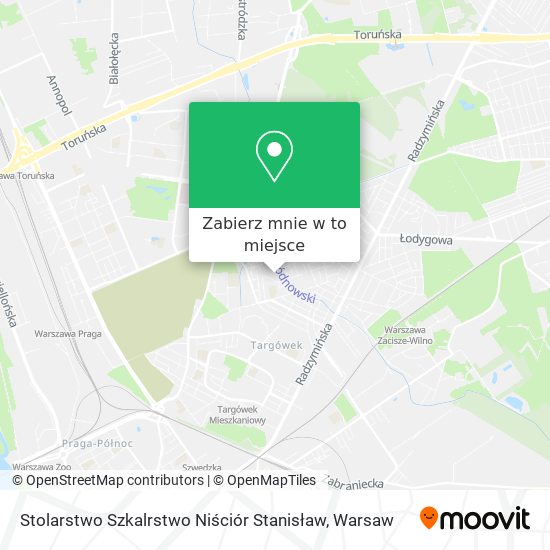 Mapa Stolarstwo Szkalrstwo Niściór Stanisław