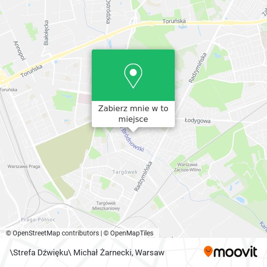 Mapa \Strefa Dźwięku\ Michał Żarnecki