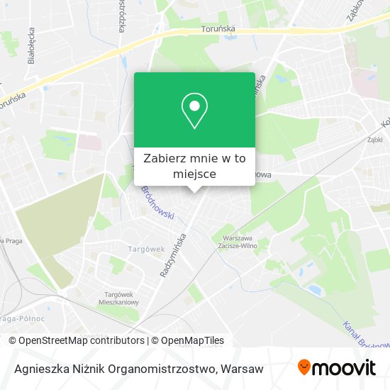 Mapa Agnieszka Niżnik Organomistrzostwo