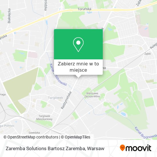 Mapa Zaremba Solutions Bartosz Zaremba