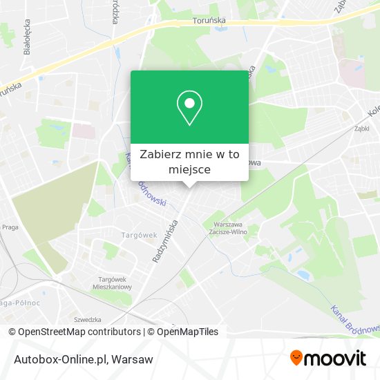 Mapa Autobox-Online.pl