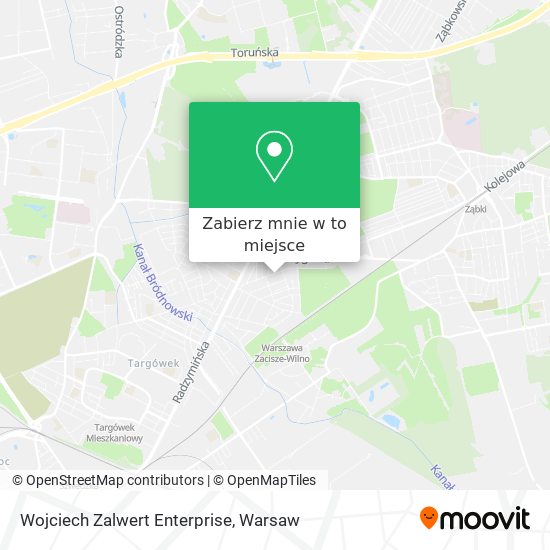 Mapa Wojciech Zalwert Enterprise