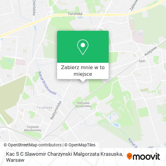 Mapa Kac S C Slawomir Charzynski Malgorzata Krasuska