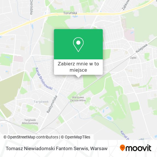 Mapa Tomasz Niewiadomski Fantom Serwis