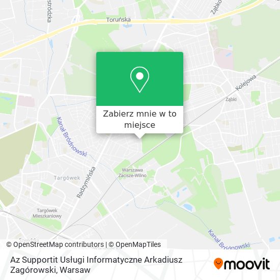 Mapa Az Supportit Usługi Informatyczne Arkadiusz Zagórowski