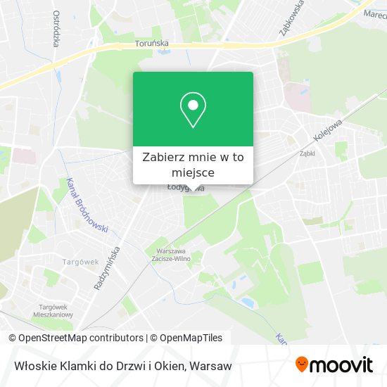 Mapa Włoskie Klamki do Drzwi i Okien