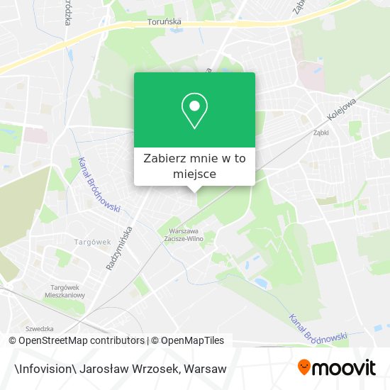 Mapa \Infovision\ Jarosław Wrzosek