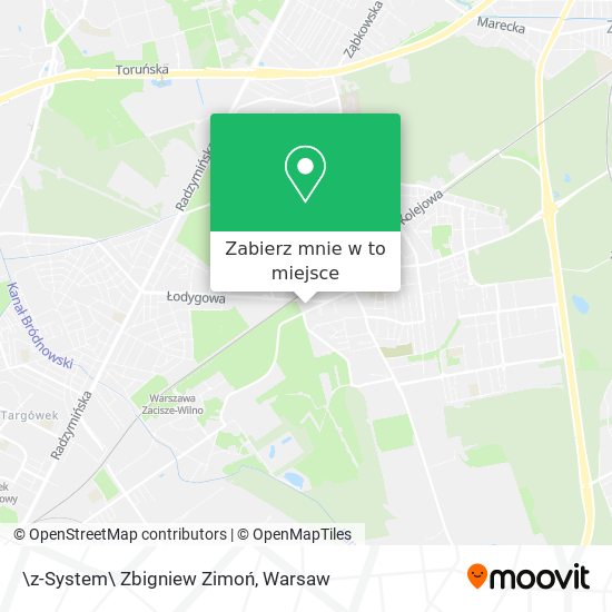 Mapa \z-System\ Zbigniew Zimoń