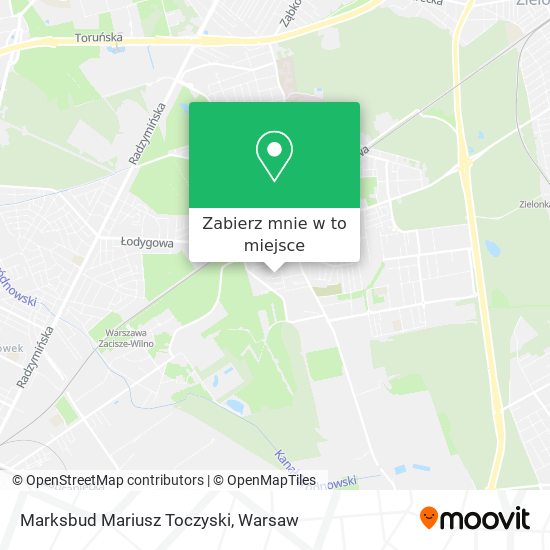 Mapa Marksbud Mariusz Toczyski