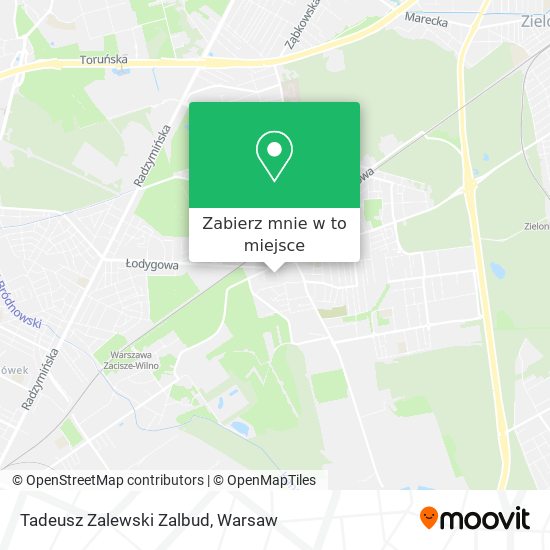 Mapa Tadeusz Zalewski Zalbud