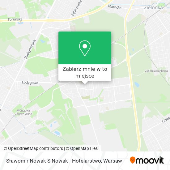 Mapa Sławomir Nowak S.Nowak - Hotelarstwo