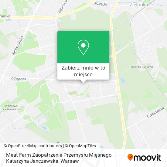 Mapa Meat Farm Zaopatrzenie Przemysłu Mięsnego Katarzyna Janczewska