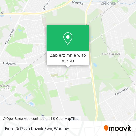 Mapa Fiore Di Pizza Kuziak Ewa