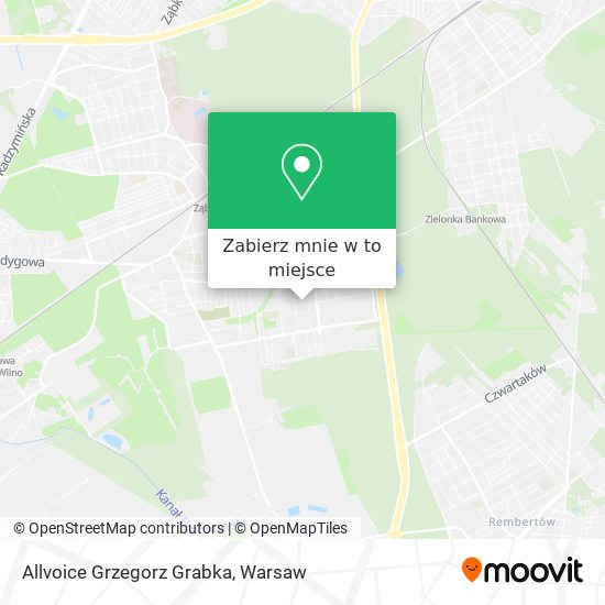 Mapa Allvoice Grzegorz Grabka