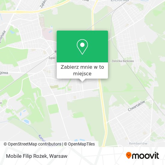 Mapa Mobile Filip Rożek