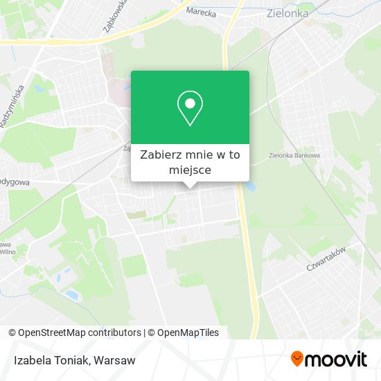 Mapa Izabela Toniak