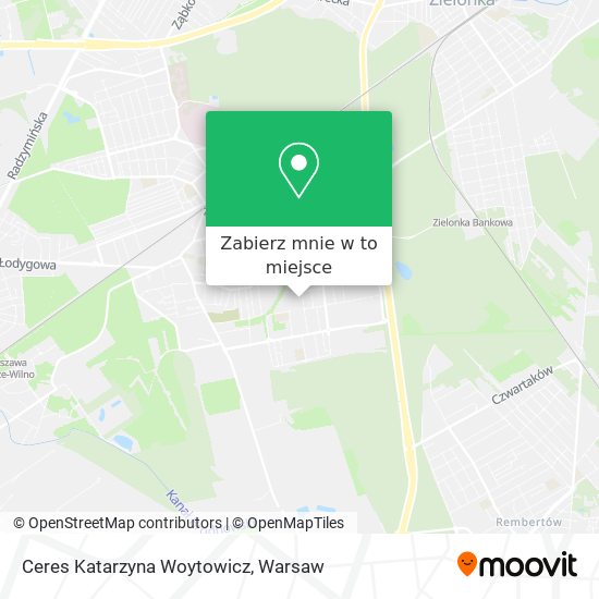 Mapa Ceres Katarzyna Woytowicz