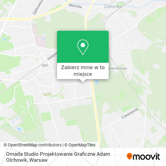 Mapa Omada Studio Projektowanie Graficzne Adam Olchowik