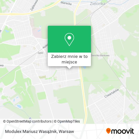 Mapa Modulex Mariusz Wasążnik