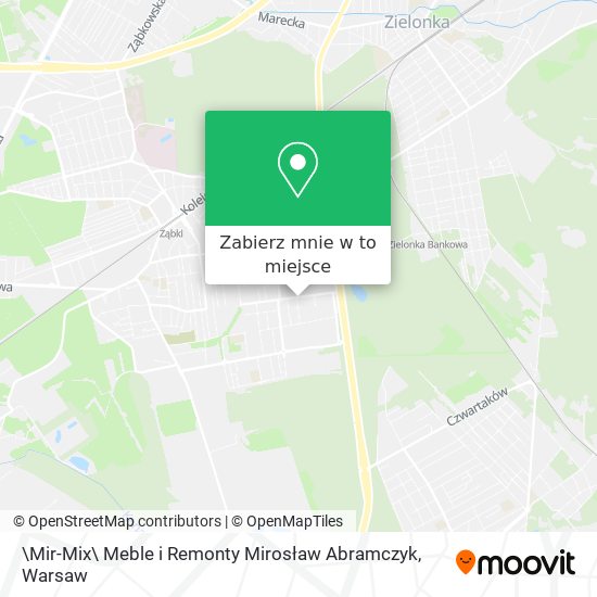 Mapa \Mir-Mix\ Meble i Remonty Mirosław Abramczyk