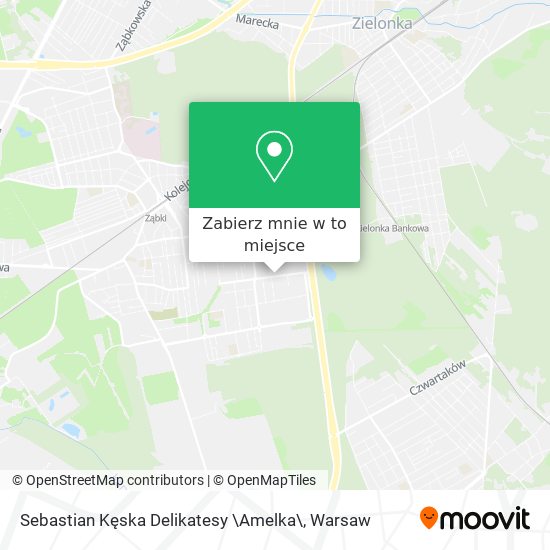 Mapa Sebastian Kęska Delikatesy \Amelka\