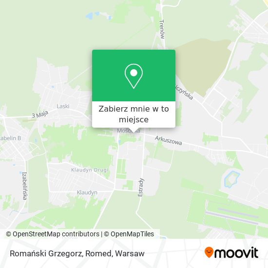 Mapa Romański Grzegorz, Romed