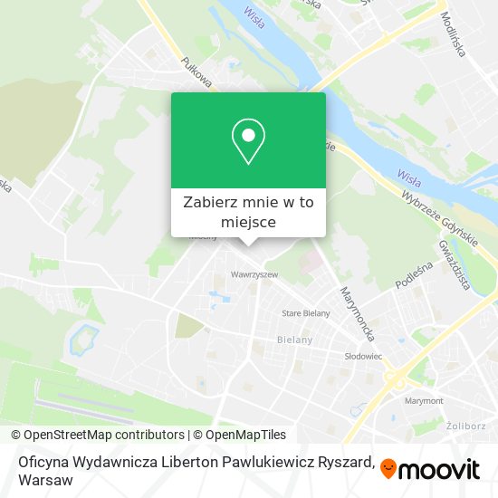 Mapa Oficyna Wydawnicza Liberton Pawlukiewicz Ryszard