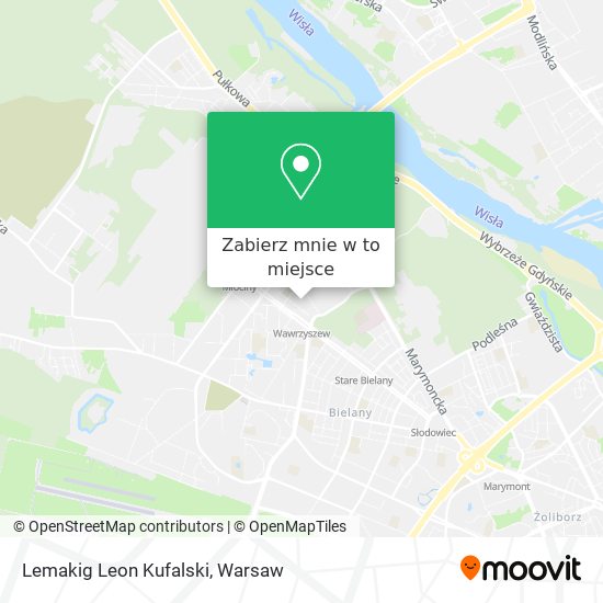 Mapa Lemakig Leon Kufalski