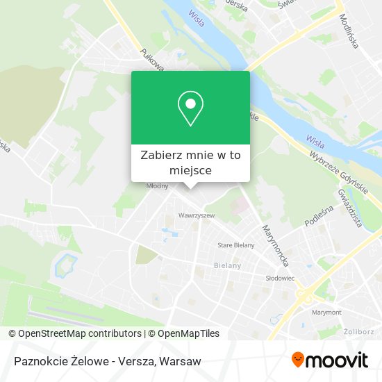 Mapa Paznokcie Żelowe - Versza