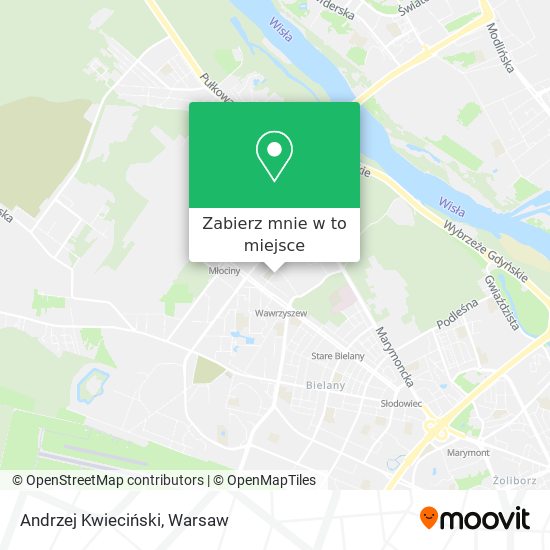 Mapa Andrzej Kwieciński