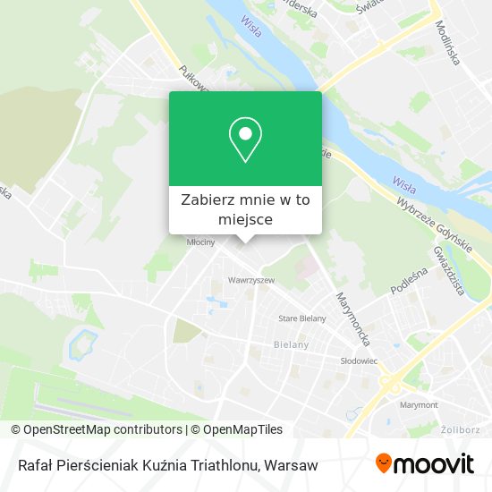 Mapa Rafał Pierścieniak Kuźnia Triathlonu