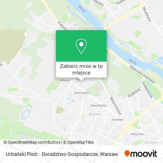 Mapa Urbański Piotr - Doradztwo Gospodarcze