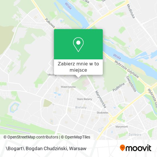 Mapa \Bogart\ Bogdan Chudziński