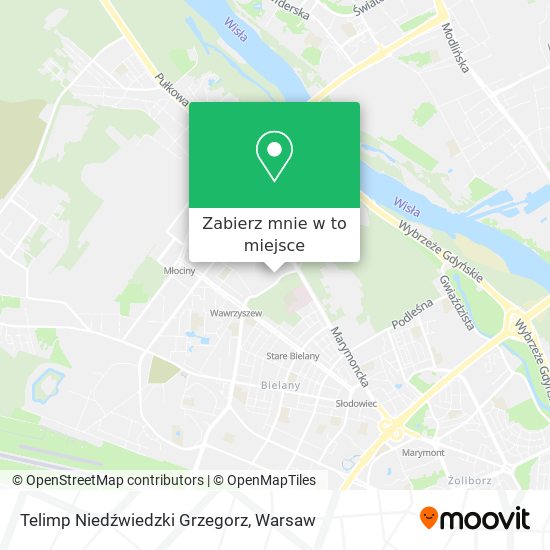 Mapa Telimp Niedźwiedzki Grzegorz