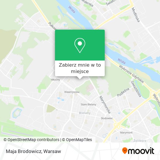 Mapa Maja Brodowicz