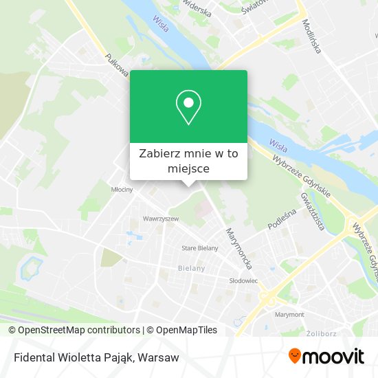 Mapa Fidental Wioletta Pająk