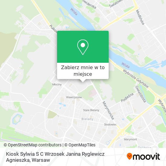 Mapa Kiosk Sylwia S C Wrzosek Janina Ryglewicz Agnieszka