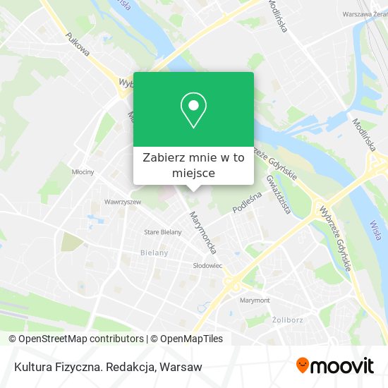 Mapa Kultura Fizyczna. Redakcja