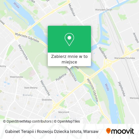 Mapa Gabinet Terapii i Rozwoju Dziecka Istota