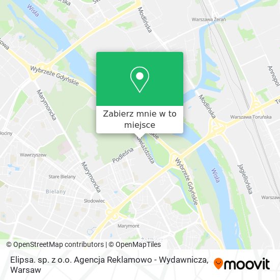 Mapa Elipsa. sp. z o.o. Agencja Reklamowo - Wydawnicza